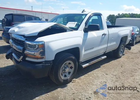 2016 Chevrolet Silverado 1500 Wt from USA, damaged, VIN 1GCNCNEH2GZ306888